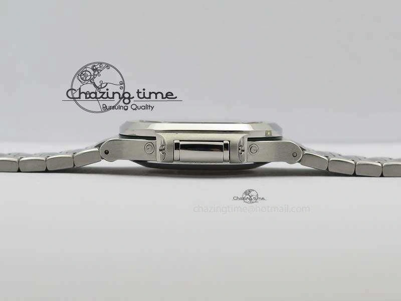 Nautilus 5726 Complicated SS Gray Textured Dial On SS Bracelet A Breathable 9070