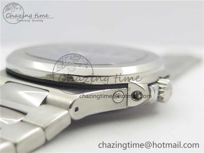 Nautilus 5726 Complicated SS KMF Best Edition Blue Textured Dial on SS Bracelet A324 V Premium 8965