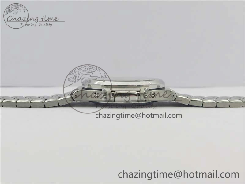 WrinkleFree Nautilus 5726 Complicated SS KMF Best Edition White Textured Dial on SS Bracelet A324 V 8967