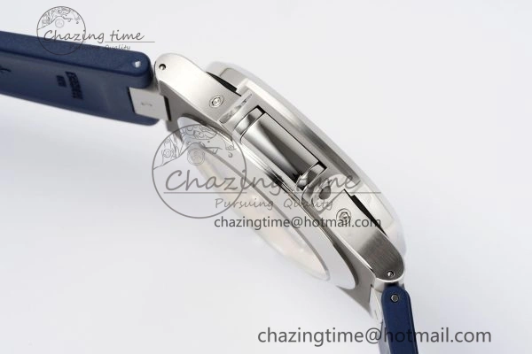 WrinkleFree Nautilus 5726 Complicated SS PPF 1:1 Best Edition Blue Textured Dial on Blue Rubber Strap A 8799