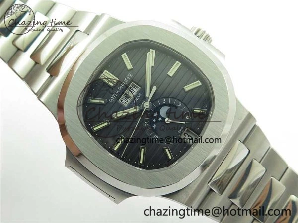 Contemporary Nautilus 5726 Full Function SS PPF 1:1 Best Edition Blue Dial on SS Bracelet A 8852