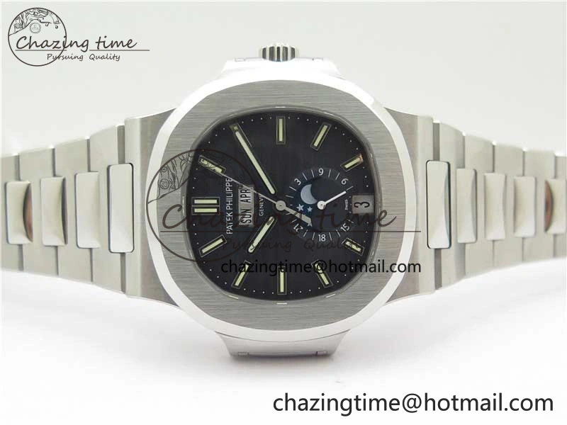 Contemporary Nautilus 5726 Full Function SS PPF 1:1 Best Edition Blue Dial on SS Bracelet A 8852