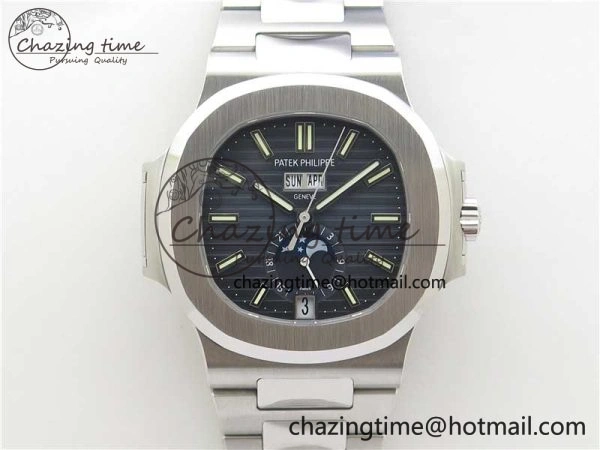 Contemporary Nautilus 5726 Full Function SS PPF 1:1 Best Edition Blue Dial on SS Bracelet A 8852