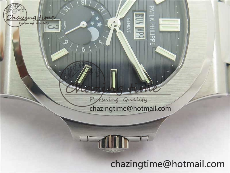 Contemporary Nautilus 5726 Full Function SS PPF 1:1 Best Edition Blue Dial on SS Bracelet A 8852