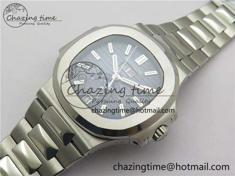 Contemporary Nautilus 5726 Full Function SS PPF 1:1 Best Edition Blue Dial on SS Bracelet A 8852