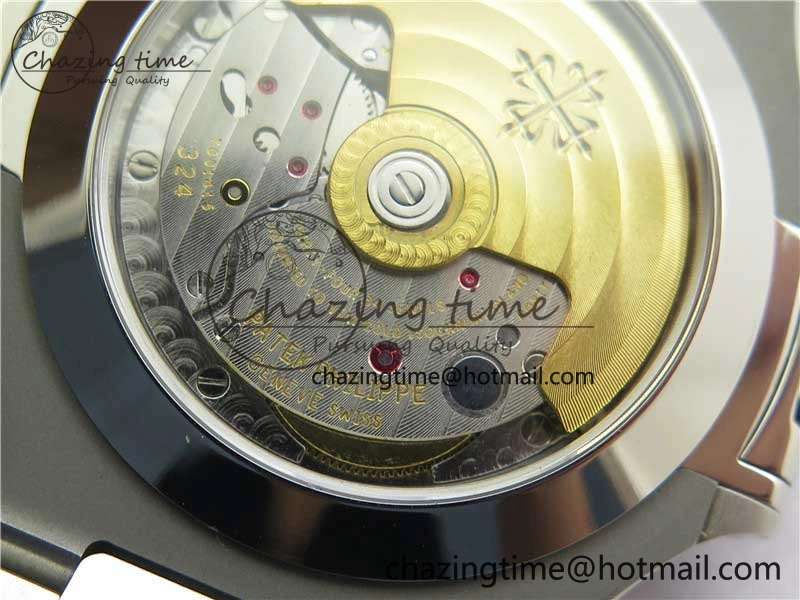 Nautilus 5726 Full Function SS PPF 1:1 Best Edition White Dial on SS Bracelet A TopPick 8853