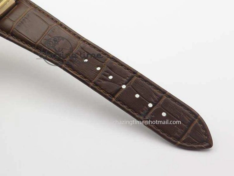 Nautilus 5726 Moonphase RG White Dial On Brown Leather Strap A SunProtective 9071
