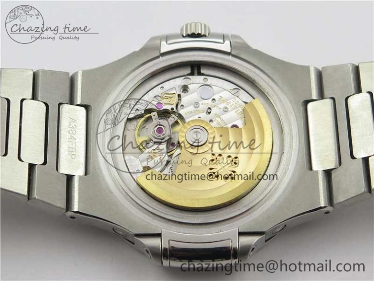Soft Nautilus 5726 PF Best Edition White Dial Working Annual Calendar SS Bracelet A. 8949