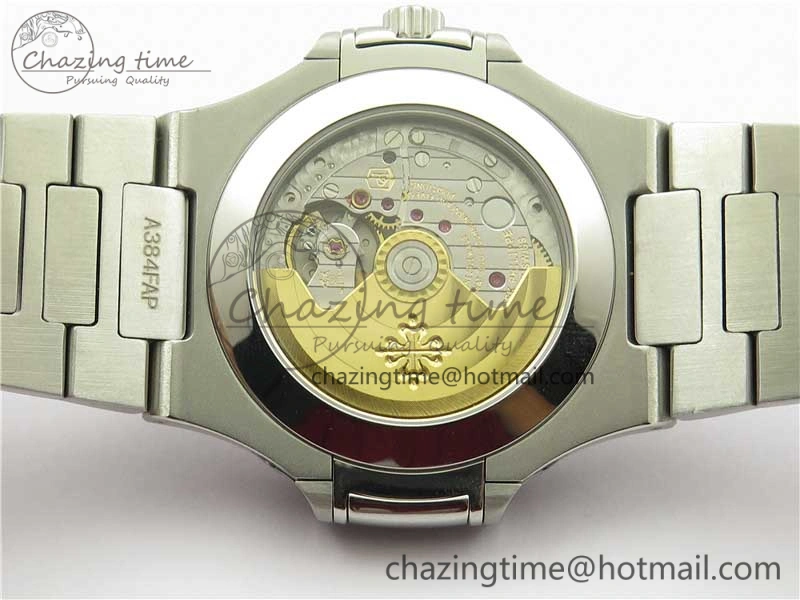 Nautilus 5726 SS V9F Best Edition Blue Dial Working Annual Calendar SS BRACELET A.324 V Sleek 8891