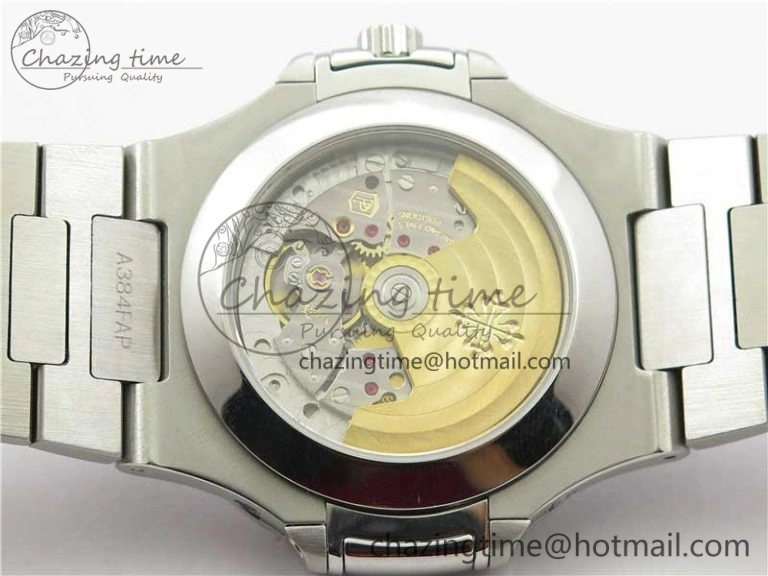 Attractive Nautilus 5726 V9F Best Edition Black Dial Working Annual Calendar SS Bracelet A. 8929