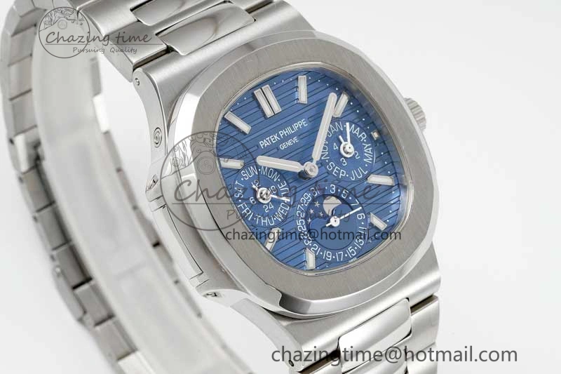 Nautilus 5740 SS GRF Best Edition Blue Dial on SS Bracelet A AllSeason 8837