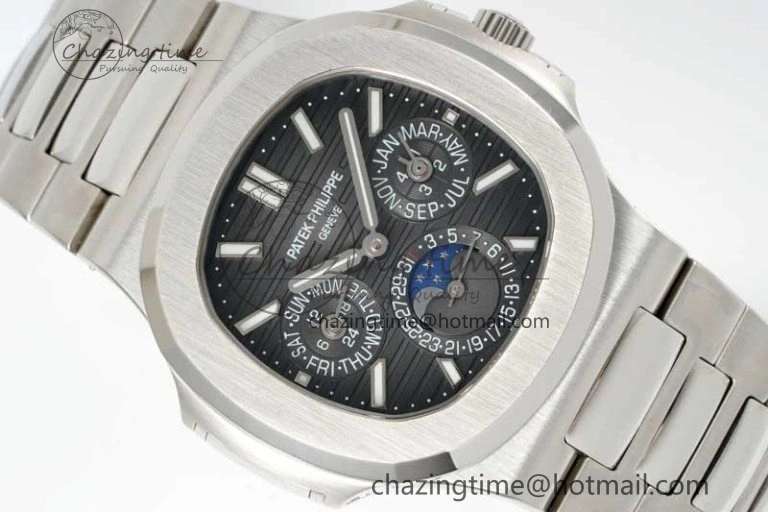 Nautilus 5740 SS GRF Best Edition Gray Dial on SS Bracelet A Fashionable 8838