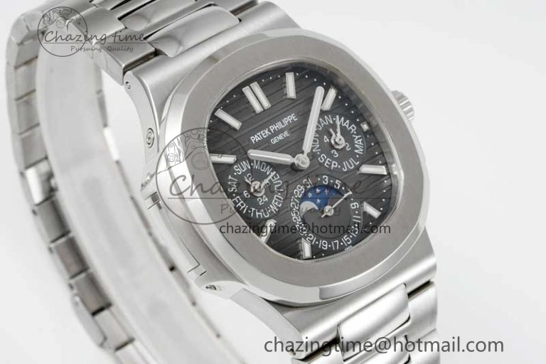 Nautilus 5740 SS GRF Best Edition Gray Dial on SS Bracelet A Fashionable 8838