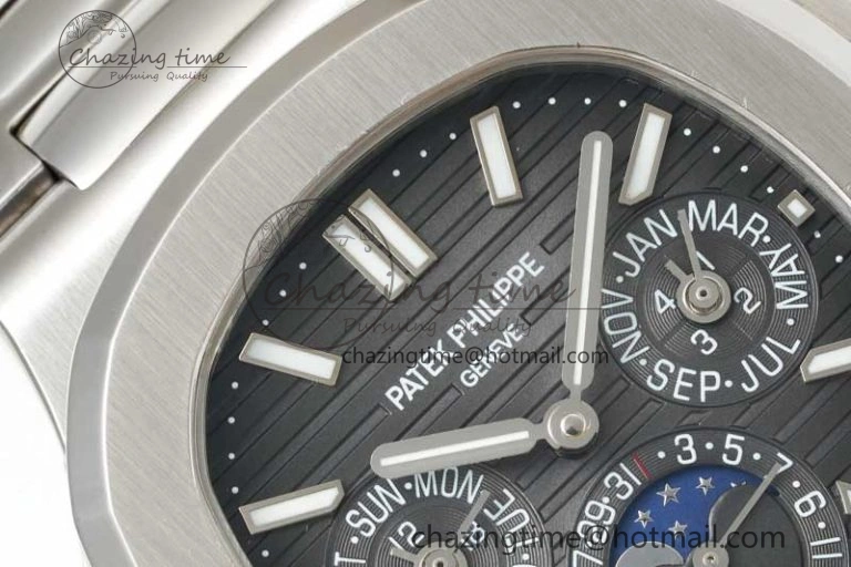 Nautilus 5740 SS GRF Best Edition Gray Dial on SS Bracelet A Fashionable 8838