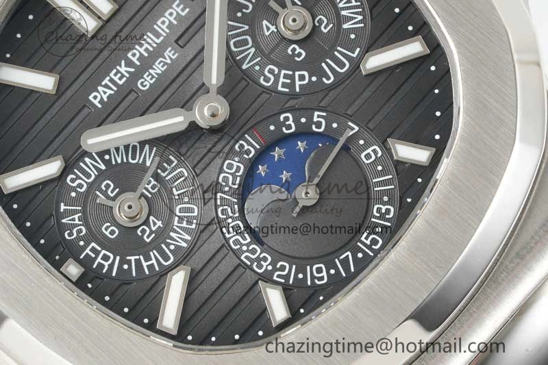 Nautilus 5740 SS GRF Best Edition Gray Dial on SS Bracelet A Fashionable 8838