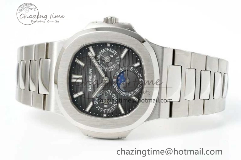 Nautilus 5740 SS GRF Best Edition Gray Dial on SS Bracelet A Fashionable 8838