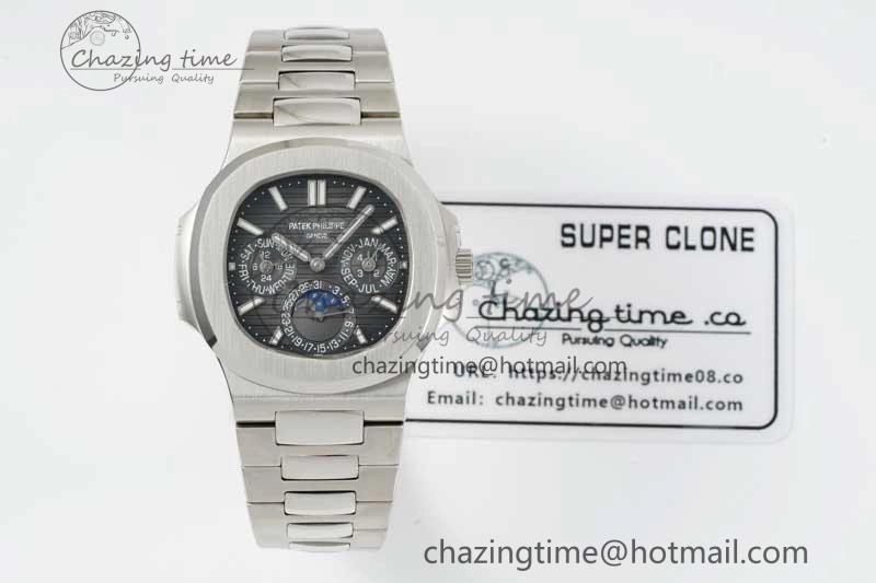 Nautilus 5740 SS GRF Best Edition Gray Dial on SS Bracelet A Fashionable 8838