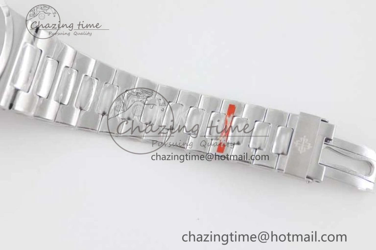 Nautilus 5740 SS GRF Best Edition Green Dial Diamonds Bezel on SS Bracelet A Packable 8833