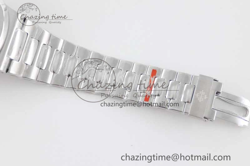 Nautilus 5740 SS GRF Best Edition Green Dial Diamonds Bezel on SS Bracelet A Packable 8833