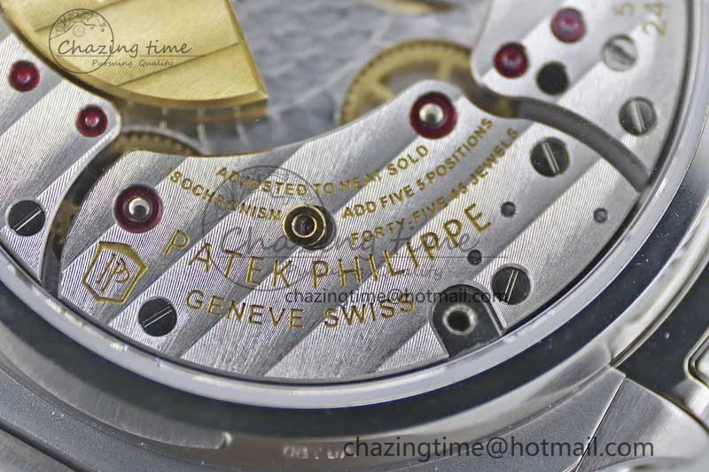 Refined Nautilus 5740 SS GRF Best Edition Green Dial on SS Bracelet A 8832