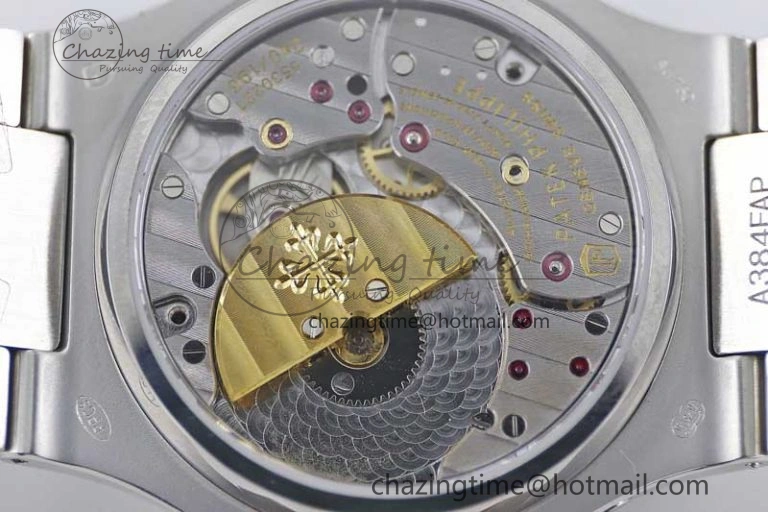 Refined Nautilus 5740 SS GRF Best Edition Green Dial on SS Bracelet A 8832