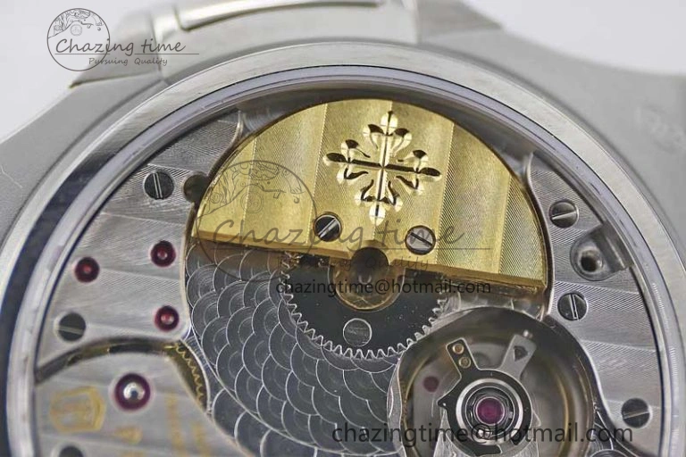 Refined Nautilus 5740 SS GRF Best Edition Green Dial on SS Bracelet A 8832