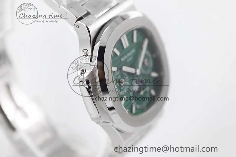 Refined Nautilus 5740 SS GRF Best Edition Green Dial on SS Bracelet A 8832