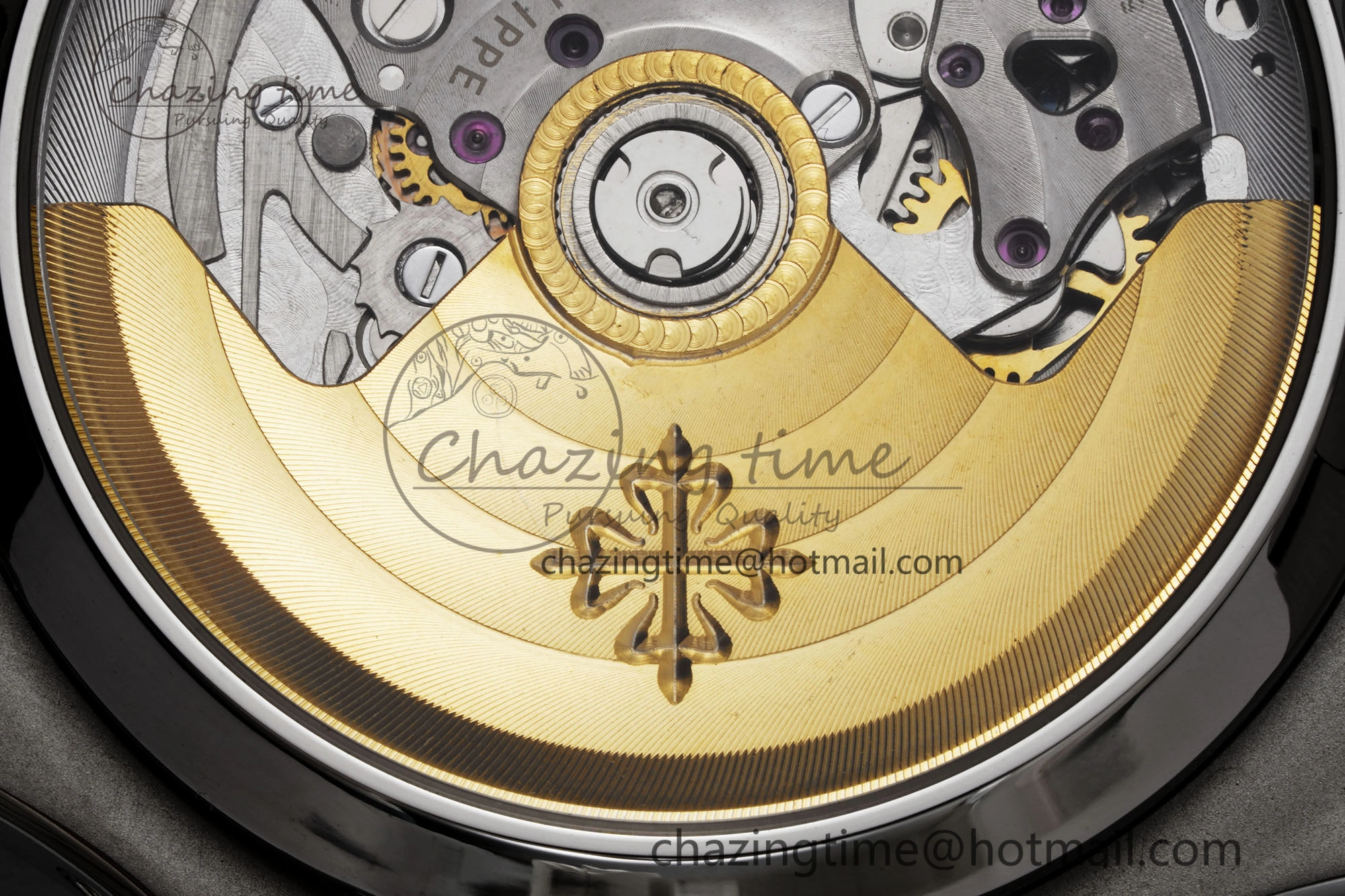 Nautilus 5980 SS PPF Best Edition Blue Dial on SS Bracelet A28- SmoothTexture 8818