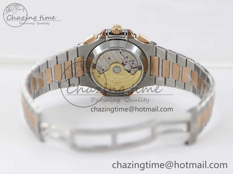 Upgraded Nautilus 5980 SS RG TWF Best Edition Blue Dial on SS RG Bracelet A 8841