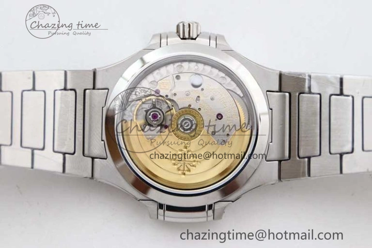 Nautilus 7118 Ladies MSF 1:1 Best Edition Gray Dial on SS Bracelet A324 Super Clone MoistureWicking 10168