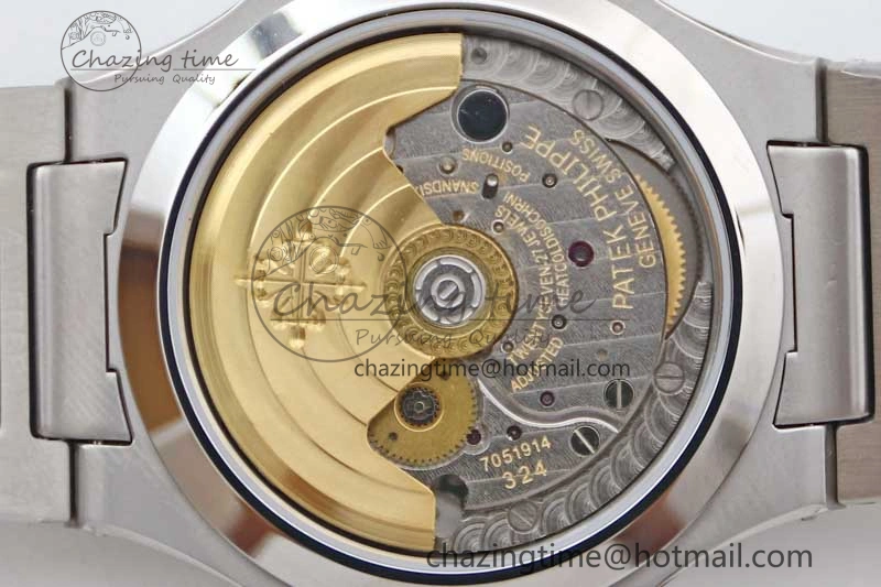 Nautilus 7118 Ladies MSF 1:1 Best Edition Gray Dial on SS Bracelet A324 Super Clone MoistureWicking 10168