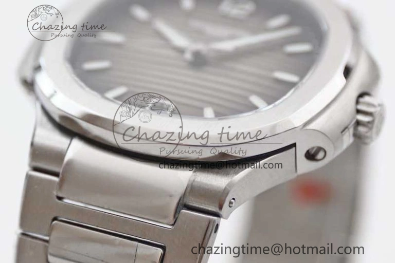 Nautilus 7118 Ladies MSF 1:1 Best Edition Gray Dial on SS Bracelet A324 Super Clone MoistureWicking 10168