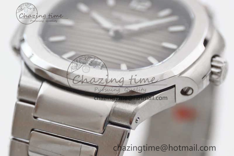 Nautilus 7118 Ladies MSF 1:1 Best Edition Gray Dial on SS Bracelet A324 Super Clone MoistureWicking 10168