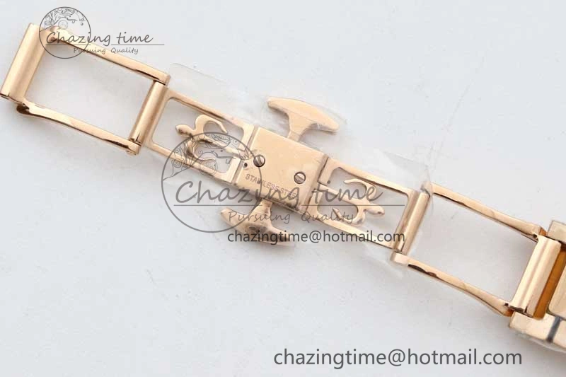 Nautilus 7118 Ladies RG MSF 1:1 Best Edition RG Dial Diamonds Bezel on RG Bracelet A324 Super Clone Durable 10161