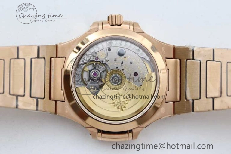 Colorful Nautilus 7118 Ladies RG MSF 1:1 Best Edition RG Dial on RG Bracelet A324 Super Clone 8811