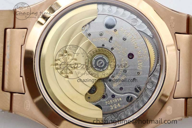 Colorful Nautilus 7118 Ladies RG MSF 1:1 Best Edition RG Dial on RG Bracelet A324 Super Clone 8811