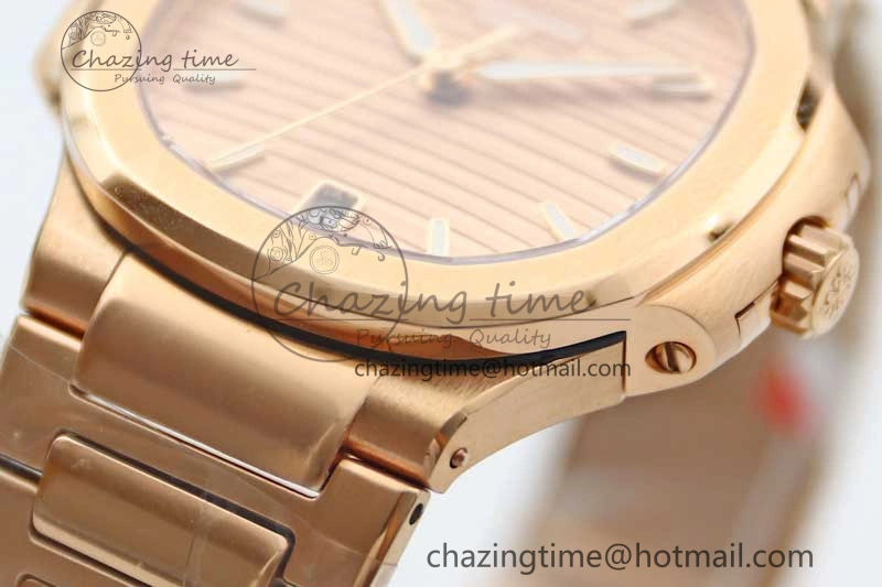 Colorful Nautilus 7118 Ladies RG MSF 1:1 Best Edition RG Dial on RG Bracelet A324 Super Clone 8811