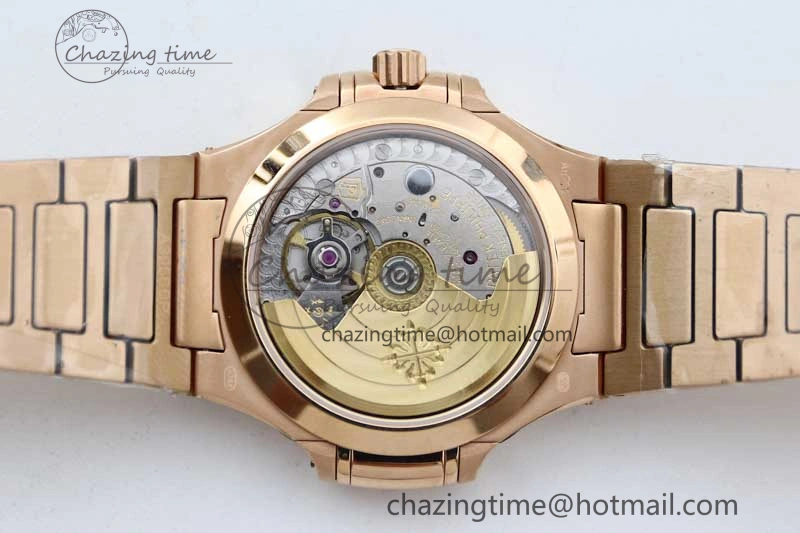 StreetReady Nautilus 7118 Ladies RG MSF 1:1 Best Edition White Dial Diamonds Bezel on RG Bracelet A324 Super Clone 10163
