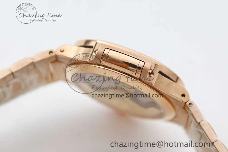 Nautilus 7118 Ladies RG MSF 1:1 Best Edition White Dial on RG Bracelet A324 Super Clone UrbanStyle 10165