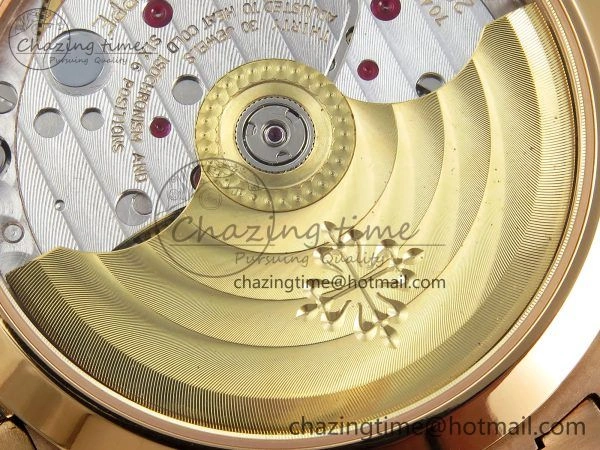 TopPick Nautilus 7118 Ladies RG Orange Diamonds PPF 1:1 Best Edition RG Dial on RG Bracelet 324CS 8732