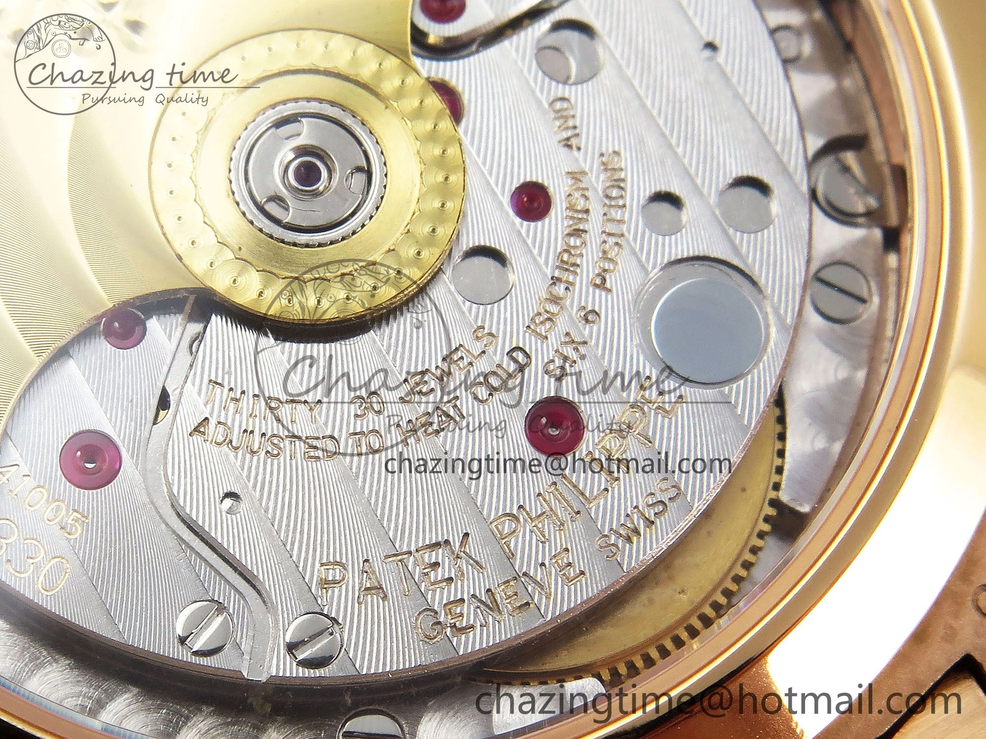 TopPick Nautilus 7118 Ladies RG Orange Diamonds PPF 1:1 Best Edition RG Dial on RG Bracelet 324CS 8732