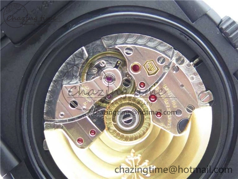 Nautilus Jumbo 5711 DLC PPF 1:1 Best Edition White Textured Dial on DLC Bracelet PPF RelaxedFit 8890