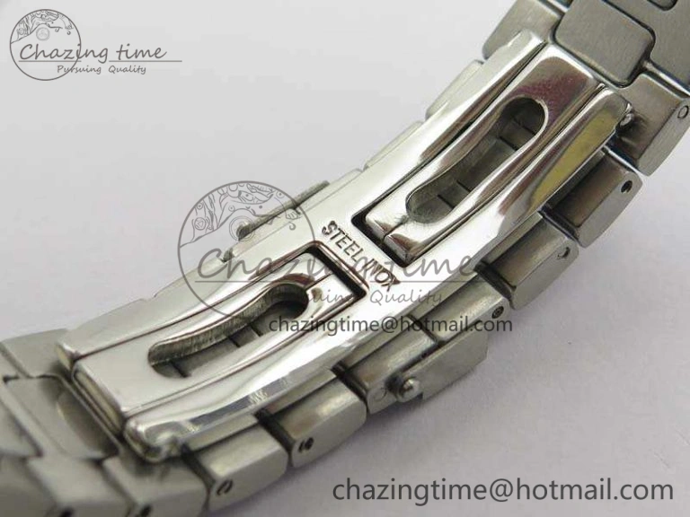 Contemporary Nautilus Jumbo 5711 Full Paved Diamonds Case Diamond Dial On SS Full Paved Diamonds Bracelet A 9026