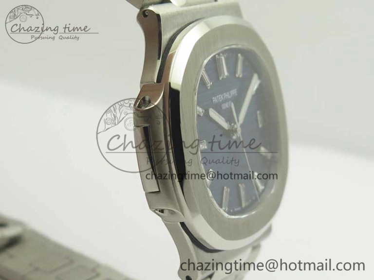 TimelessDesign Nautilus Jumbo 5711 JJF 1:1 Best Edition 40th Anniversary Blue Dial on SS Bracelet A 8996