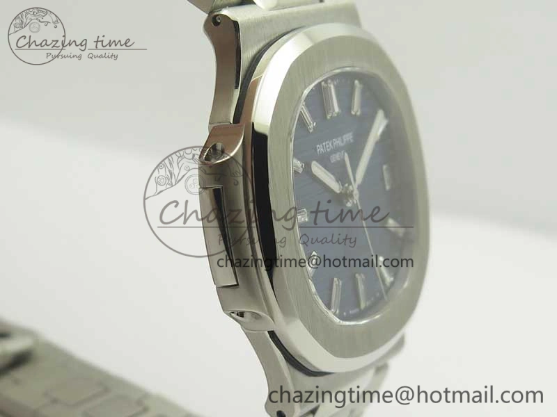 TimelessDesign Nautilus Jumbo 5711 JJF 1:1 Best Edition 40th Anniversary Blue Dial on SS Bracelet A 8996