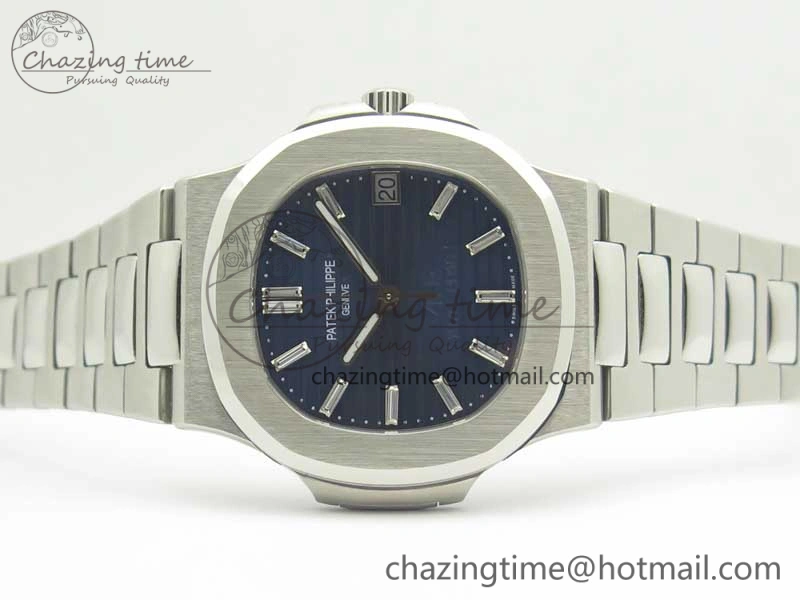 TimelessDesign Nautilus Jumbo 5711 JJF 1:1 Best Edition 40th Anniversary Blue Dial on SS Bracelet A 8996