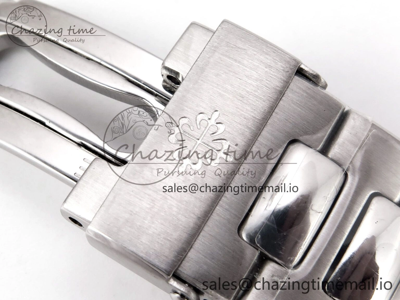 Nautilus Jumbo 5711 JJF 1:1 Best Edition White Textured Dial On SS Bracelet A324 V Soft 8699
