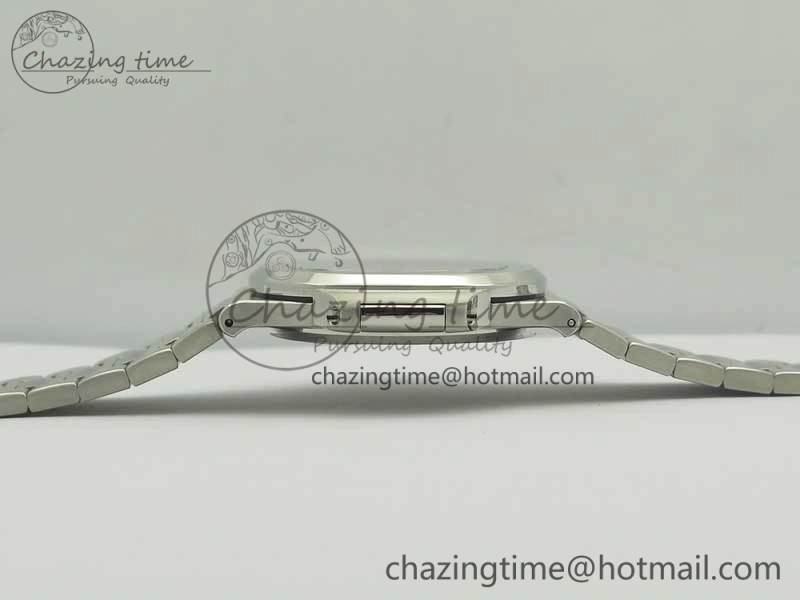 Stylish Nautilus Jumbo 5711 MKF 1:1 Best Edition Blue Textured Dial on SS Bracelet A324 Clone V 8987