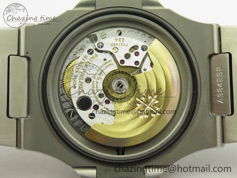 Durable Nautilus Jumbo 5711 MKF 1:1 Best Edition White Textured Dial on SS Bracelet A324 Clone V 8980