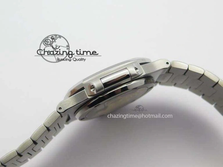Nautilus Jumbo 5711 MKF Best Version Gray Dial On Bracelet A2824 PP324CS V Thermal 9079
